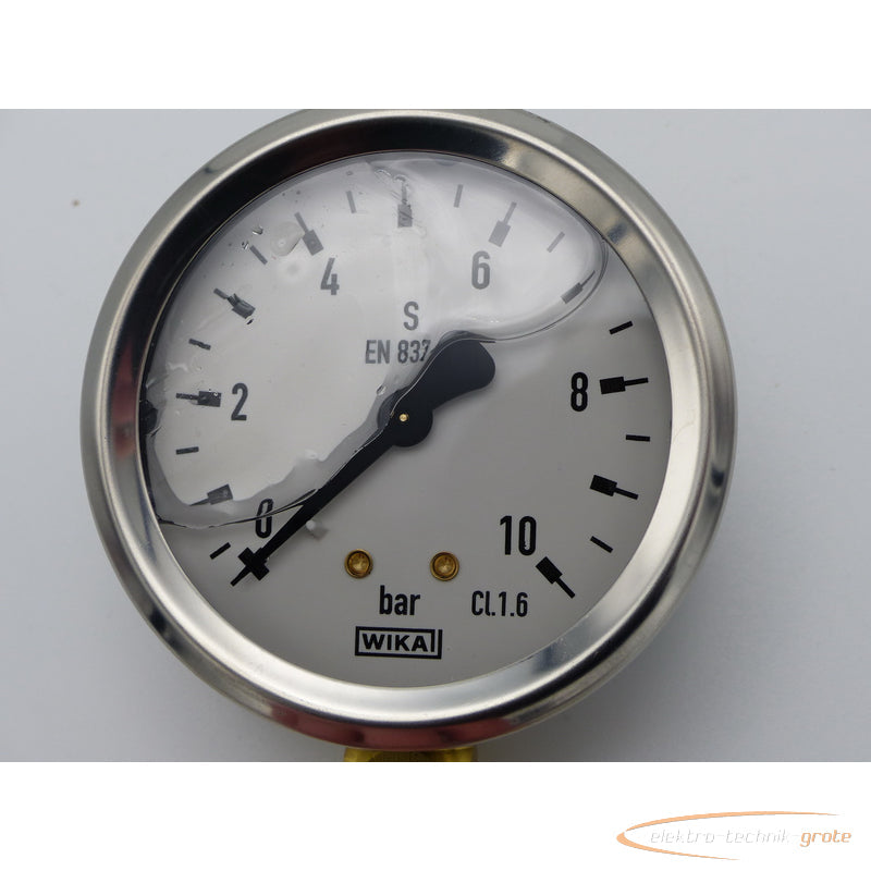 0-10 BAR GLYCERINE PRESSURE GAUGE